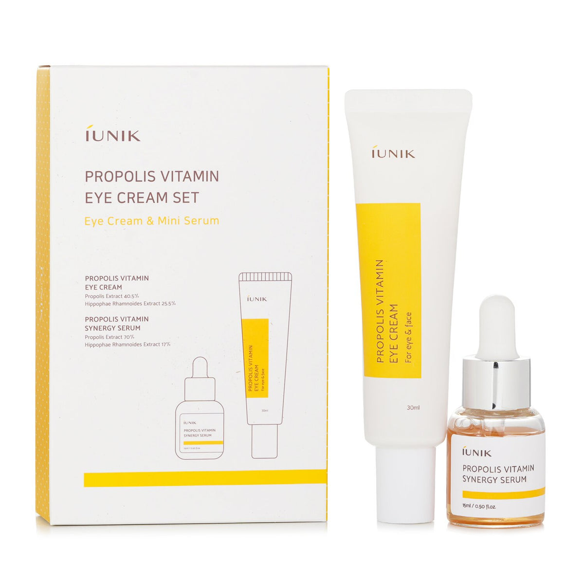 iUNIK - Propolis Vitamin Eye Cream Set  - 2pcs