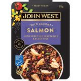 John West Salmon Bowl Soy Veges & Black Rice Single serve 170g