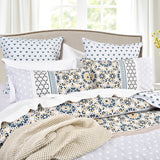 Renee Taylor 300 TC Cotton Reversible Quilt / Duvet Cover Set King Benitta