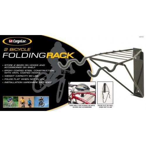Bicycle Folding Rack -Holds 2 Bikescargoloc #32519