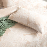 Renee Taylor Bentley Cotton Jacquard Quilt / Duvet cover set Double Nude