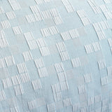 Renee Taylor Jervis Checks Jacquard Quilt / Duvet Cover Set King French Blue