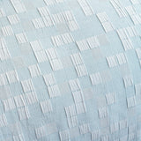 Jervis Checks Jacquard Quilt / Duvet Cover Set Super King French Blue