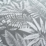 Renee Taylor Raven Jacquard Quilt / Duvet cover set King Charcoal