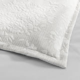 Renee Taylor Chloe Jersey Jacquard Quilt / Duvet cover set King Ivory