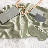 Renee Taylor 100% Mulberry Silk Eye Mask Sage