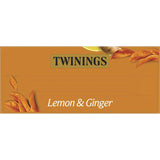 Twinings Tea Herbal Tea Lemon & Ginger 60g Bags 40pack