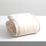 Renee Taylor Plush 380 GSM Ultra Soft Velvet Blanket Queen/King Stone
