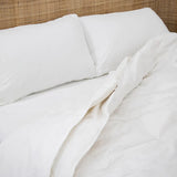 Supreme Four Seasons Clip Together 80% White Duck Down and Feather Quilt Queen