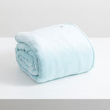 Renee Taylor Plush 380 GSM Ultra Soft Velvet Blanket Queen/King Blue