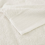 Cloud Linen Retreat Cotton Tencel Antimicrobial 6 Piece Towel Set Ivory