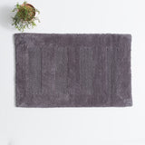 Renee Taylor Retreat Cotton Reversible Bath Mat 50 x 80cms Nickel