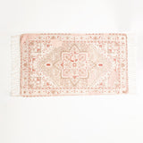 Renee Taylor Athens Vintage Handwoven Bath Rug 65 x 110cms