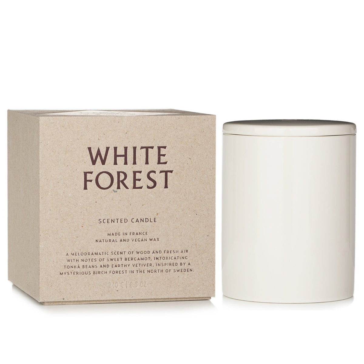 Bjork & Berries - White Forest Scented Candle  - 240g/8.5oz