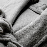 Renee Taylor Chalet Quick Dry Terry Cotton Bath Robes Small/ Medium Fossil