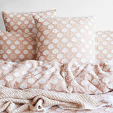 Renee Taylor Ariel Chenille Tufted Jacquard Quilt / Duvet Cover Set Double