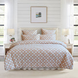 Renee Taylor Ariel Chenille Tufted Jacquard Quilt / Duvet Cover Set Double