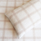 Renee Taylor Cohen Yarn Dye Waffle Quilt / Duvet Cover Set Double