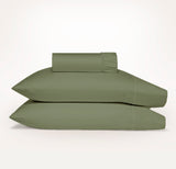 Ddecor Home 1500 Thread count Premium Cotton Blend Combo Sheet Set Queen Sage