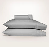 Ddecor Home 1500 Thread count Premium Cotton Blend Combo Sheet Set Queen Silver