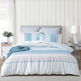 Renee Taylor 300 TC Cotton Reversible Quilt / Duvet Cover Set Super King Margot