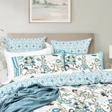 Renee Taylor 300 TC Cotton Reversible Quilt / Duvet Cover Set King Anaya