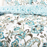 Renee Taylor 300 TC Cotton Reversible Quilt / Duvet Cover Set King Anaya