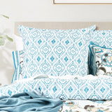 Renee Taylor 300 TC Cotton Reversible Quilt / Duvet Cover Set King Anaya