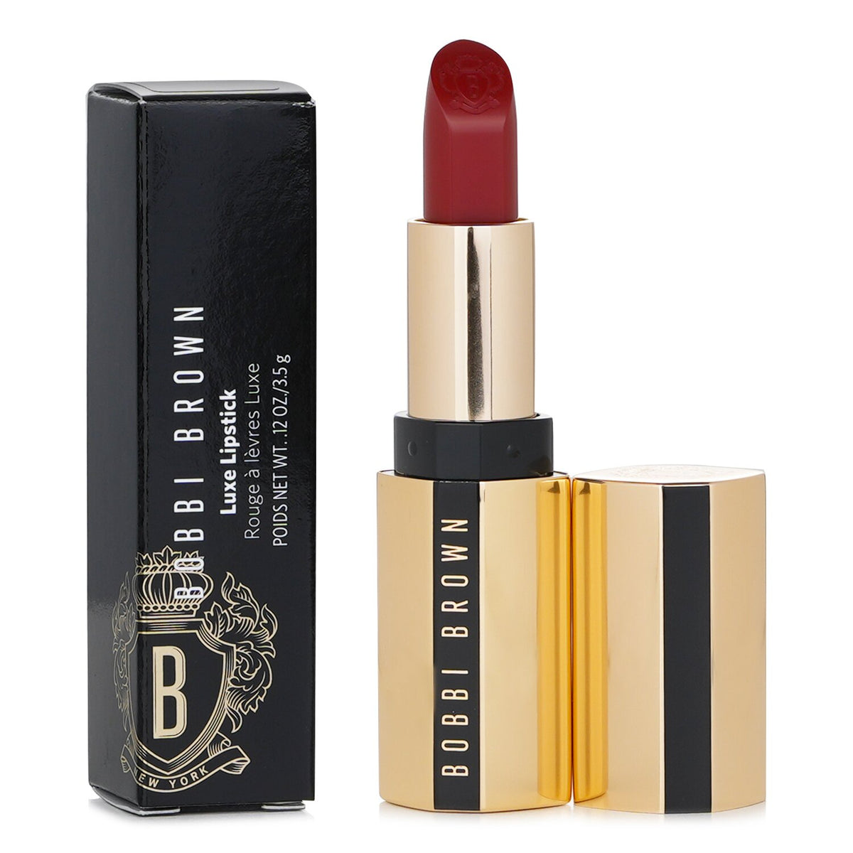 Bobbi Brown - Luxe Lipstick - # 808 Ruby  - 3.5g/0.12oz