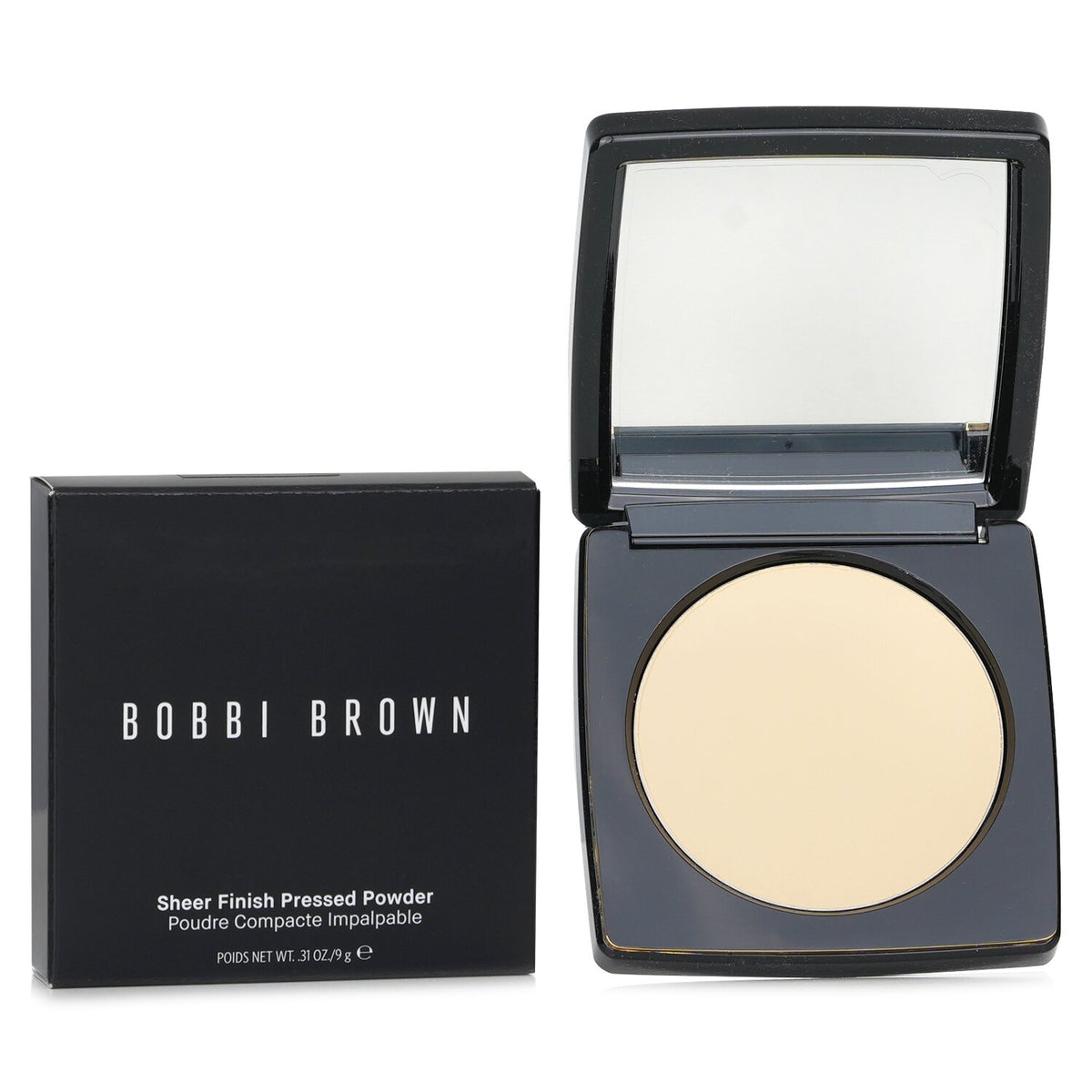 Bobbi Brown - Sheer Finish Pressed Powder - # Pale Yellow  - 9g/0.31oz