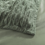 Renee Taylor Harper Jacquard Quilt / Duvet Cover Set King Juniper