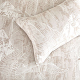 Renee Taylor Panache Jacquard Quilt / Duvet Cover Set King Wood