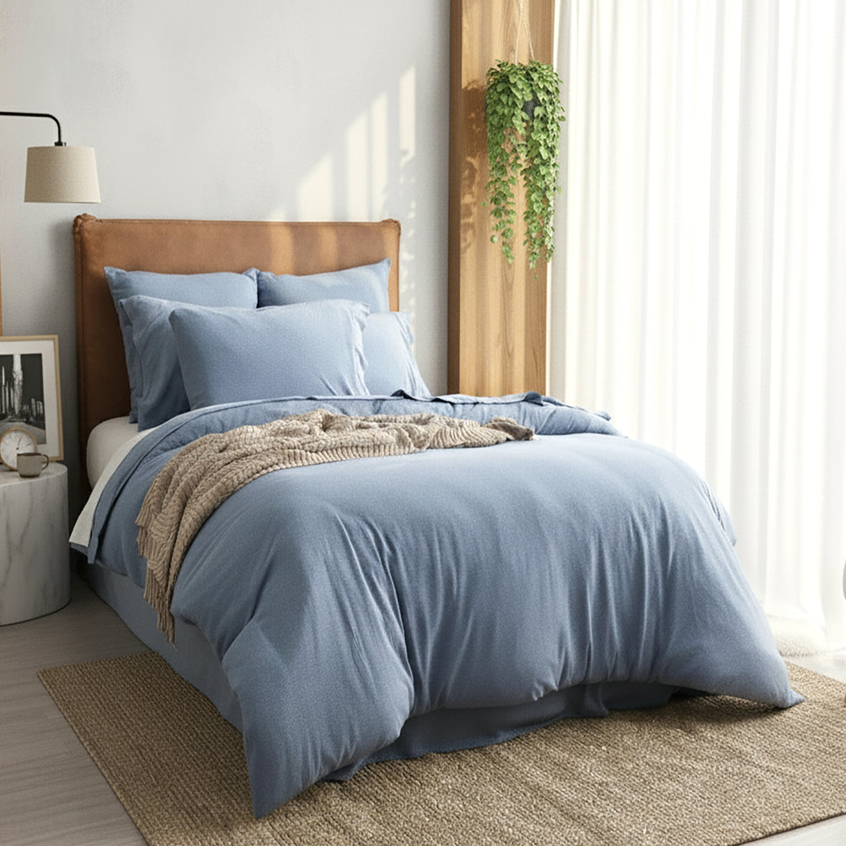 Renee Taylor Comfort Organic Cotton Euro P/Case Ink