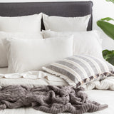 Renee Taylor Comfort Organic Cotton Quilt Cover Set King Ecru