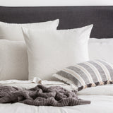 Renee Taylor Comfort Organic Cotton Quilt Cover Set Single Ecru