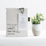 Renee Taylor Comfort Organic Cotton Quilt Cover Set Super King Ecru