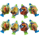 Jurassic World Blowouts with Medallions Pack of 8