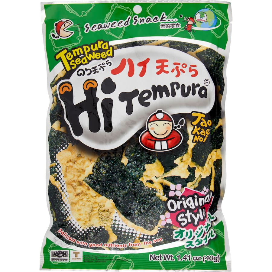 Tao Kae Noi Seaweed Tempura Original Packet 40g