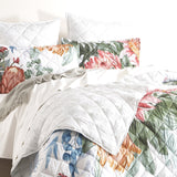 Renee Taylor Florence Quilted Reversible Coverlet Set Single/Double