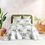 Renee Taylor Marbella Quilted Reversible Coverlet Set Single/Double