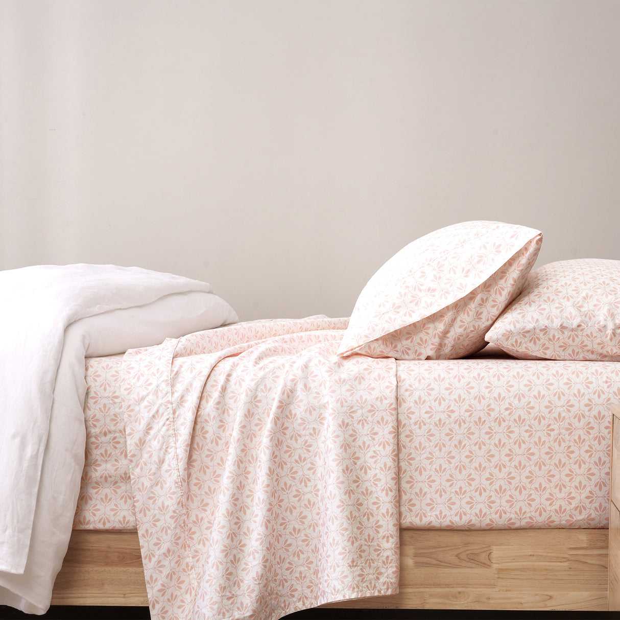 Renee Taylor Eve Patterned Cotton Sheet Set Super King