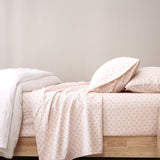 Renee Taylor Eve Patterned Cotton Sheet Set Super King