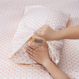Renee Taylor Eve Patterned Cotton Sheet Set Long Single