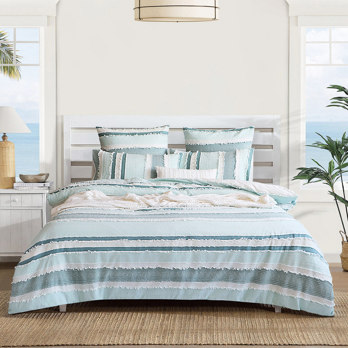 Renee Taylor Montego Quilt Cover Set Super King
