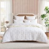 Renee Taylor Solaris Cotton Quilted Quilt Cover Set Super King