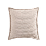 Renee Taylor Marley Jacquard Quilt Cover Set Super King Champagne