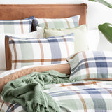 Renee Taylor Yarn Dyed Cotton Olivia Quilt Cover Set Super King Multi