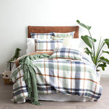 Renee Taylor Yarn Dyed Cotton Olivia Quilt Cover Set King Multi