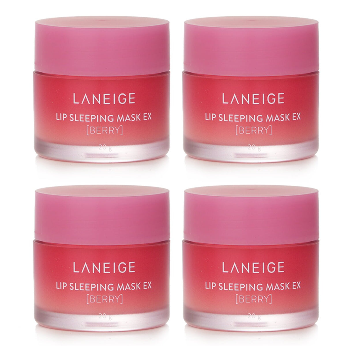 Laneige - Lip Sleeping Mask EX - Berry  - 20g x4pcs