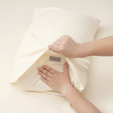 Renee Taylor 400 Thread Count Egyptian Cotton Sheet Set Long Single Vanilla
